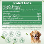 Revolutionary Dog & Cat Dental Powder - Natural Herbal Formula for Fresh Breath, Tartar & Plaque Reduction - No Brush Needed, Easy Pet Food Additive (2.75Oz)