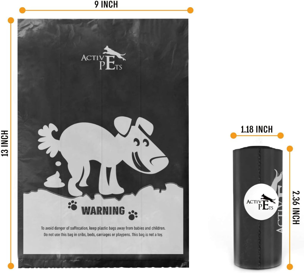 Extra Thick Lavender-Scented Dog Waste Bags - Eco-Friendly, Leak-Proof, and Easy-Tear for Hassle-Free Poop Disposal