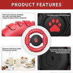Ultimate Extreme Tough Dog Chew Toy - Indestructible Squeaky Steering Wheel for Aggressive Chewers - Perfect for Large Dogs & Endless Fun!