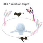 Engaging Electric Butterfly Cat Toy - Keep Your Feline Friends Entertained!