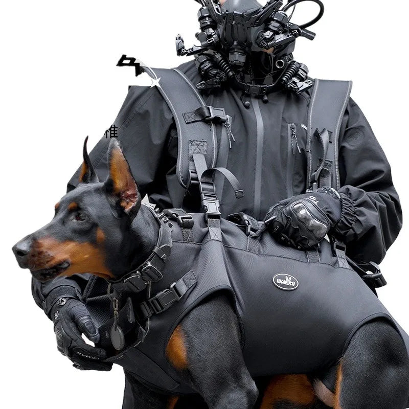 Ultimate Outdoor Dog Carrier Backpack for Large Breeds - Perfect for Hiking, Travel & Vet Visits