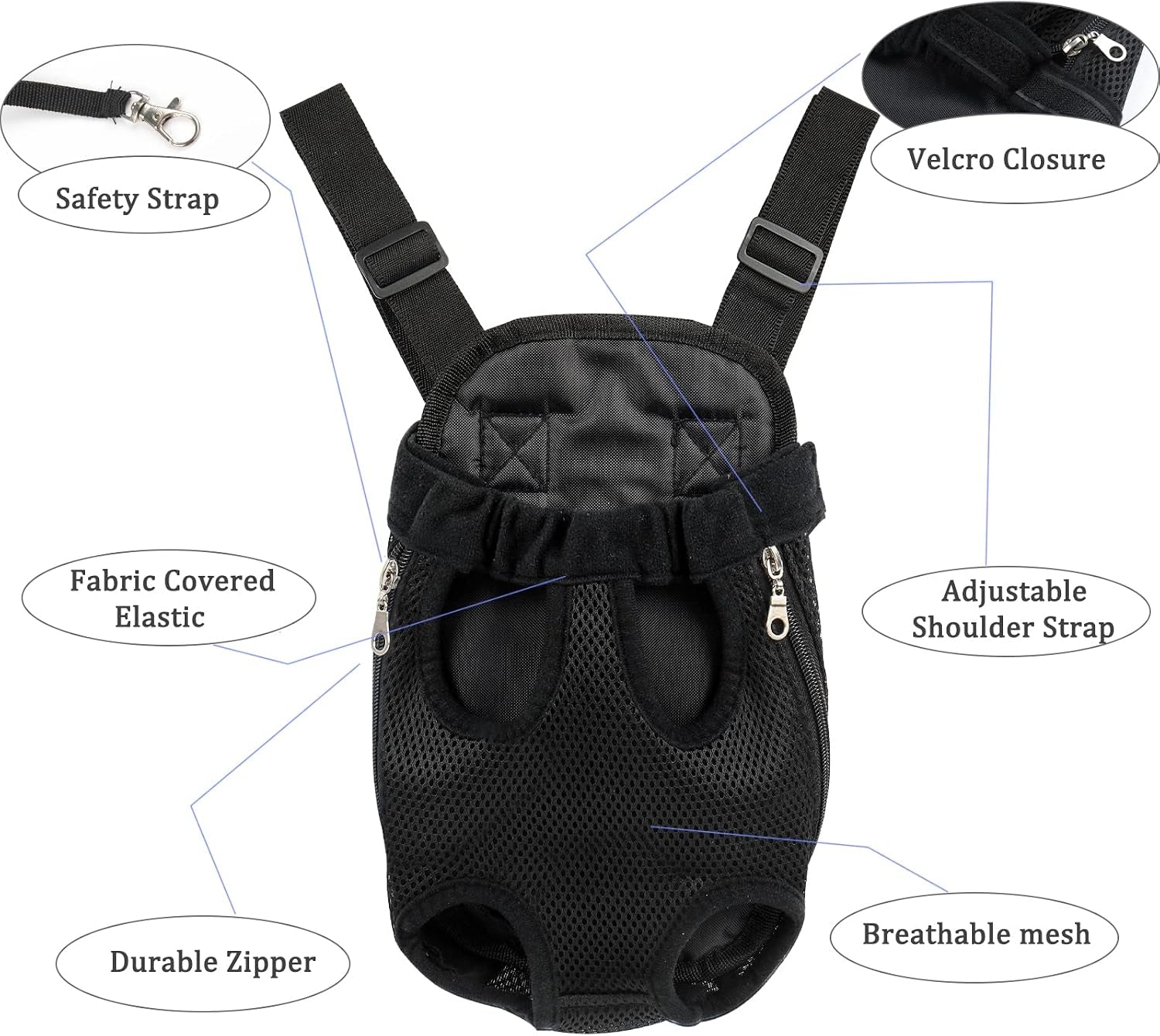 Versatile Dog Carrier Backpack - Perfect for Hiking, Travel & Everyday Adventures with Your Pup
