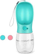Portable 12Oz Leak-Proof Dog Water Bottle - Ideal for Outdoor Adventures with Your Pet - Blue