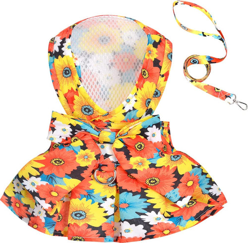 Adorable Colorful Alphabet Mesh Dress for Small to Medium Dogs - Perfect Birthday & Summer Tutu Outfit!