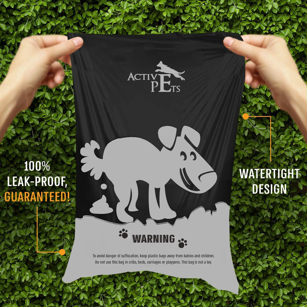 Extra Thick Lavender-Scented Dog Waste Bags - Eco-Friendly, Leak-Proof, and Easy-Tear for Hassle-Free Poop Disposal