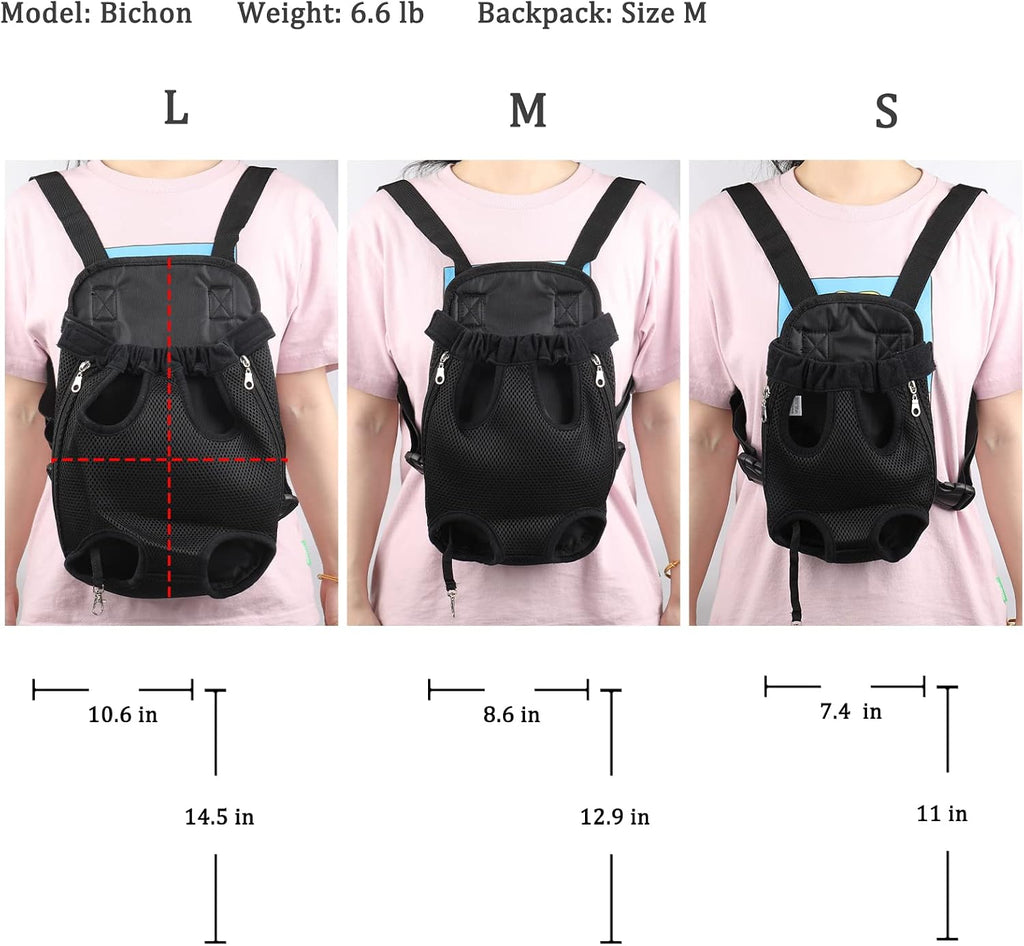 Versatile Dog Carrier Backpack - Perfect for Hiking, Travel & Everyday Adventures with Your Pup