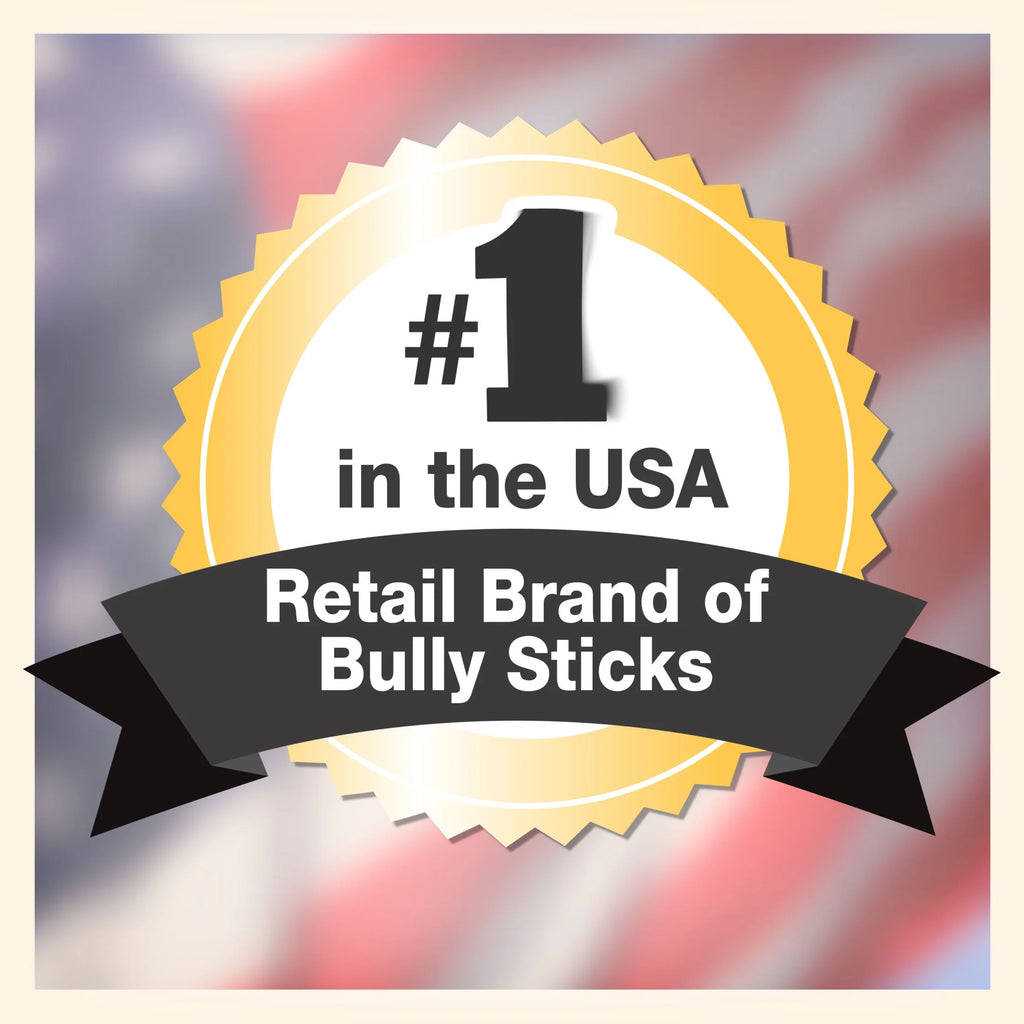 Irresistible Cadet Bully Stick Dog Chews - 5.2 Ounce Pack for Small Dogs
