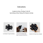 Ultimate Black Paw Protectors for Dogs - Anti-Slip, Disposable, Self-Adhesive Booties for All Sizes