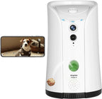 Petalk AI Dog Camera Automatic Treat Dispenser, 5G&2.4G Wifi HD Pet Camera, Remote Treat Tossing