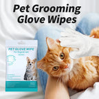 Revitalize Your Pet's Cleanliness with Our 6PCS Wash-Free Gloves - Perfect for Cats and Dogs!