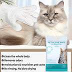 Revitalize Your Pet's Cleanliness with Our 6PCS Wash-Free Gloves - Perfect for Cats and Dogs!