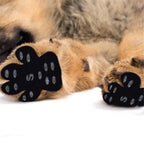 Ultimate Black Paw Protectors for Dogs - Anti-Slip, Disposable, Self-Adhesive Booties for All Sizes