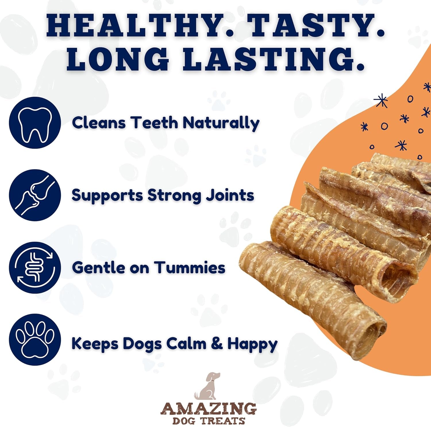 Indulge Your Pup with 6 Inch Beef Trachea Chews - 100 Count of Nutrient-Rich, Digestible Treats for Healthy Teeth and Joints!