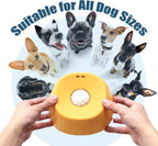 Lick and Roll Bowl for Dogs - The Ultimate No-Mess Slow Feeder for Bone Broth, Yogurt & Supplements | Perfect for Puppies, Seniors, and Post-Op Nutrition