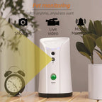 Petalk AI Dog Camera Automatic Treat Dispenser, 5G&2.4G Wifi HD Pet Camera, Remote Treat Tossing