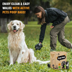 Extra Thick Lavender-Scented Dog Waste Bags - Eco-Friendly, Leak-Proof, and Easy-Tear for Hassle-Free Poop Disposal