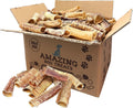 Indulge Your Pup with 6 Inch Beef Trachea Chews - 100 Count of Nutrient-Rich, Digestible Treats for Healthy Teeth and Joints!
